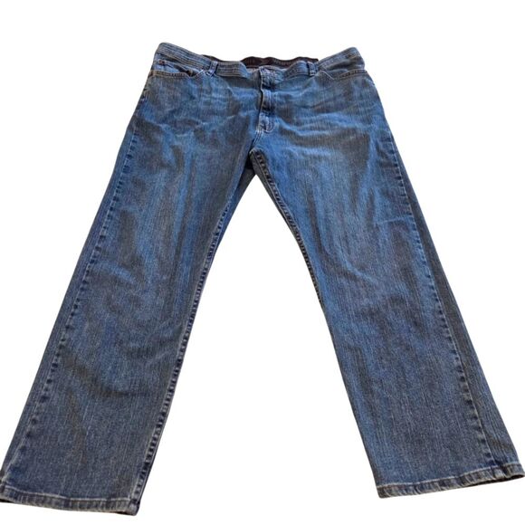 Wrangler Authentics Men's Jeans Comfort Flex Waist Relaxed Fit 5 Pocket 42/29 - Picture 1 of 7